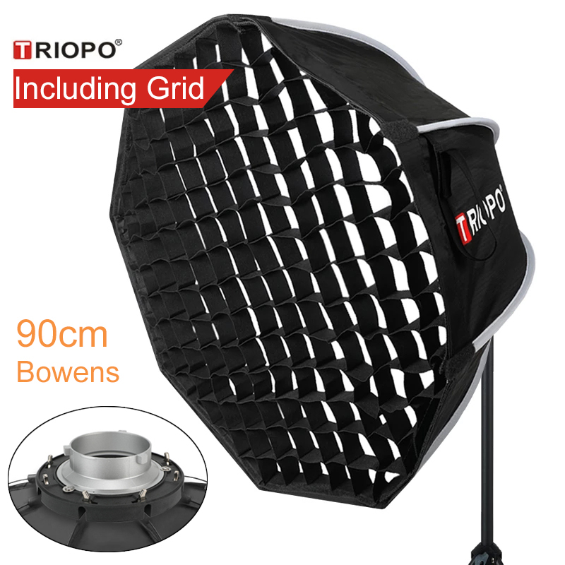 Photography Umbrella - Фотософтбокс Triopo 90 см с креплением