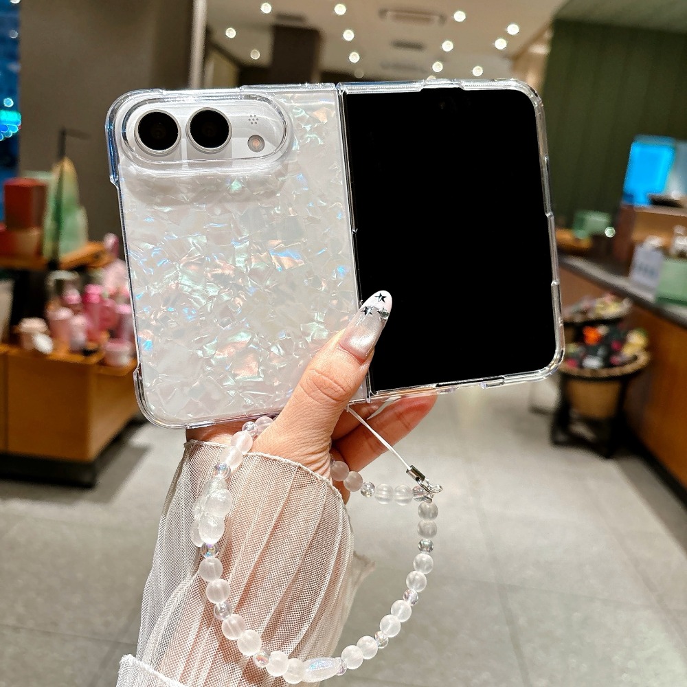 Camera Wrist Strap - Жесткий чехол для iPhone с переливающимся