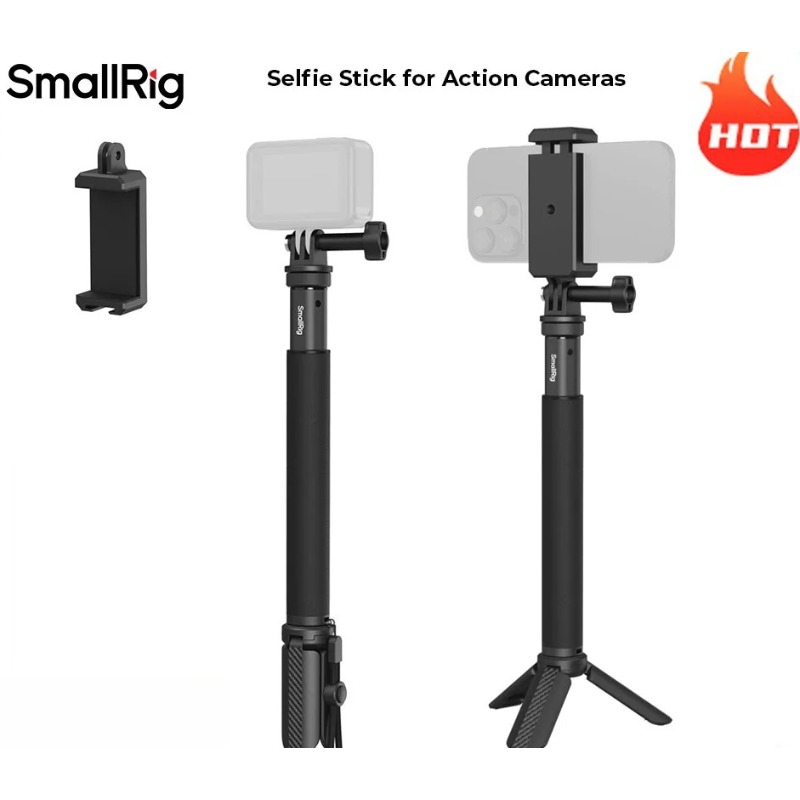 Camera Wrist Strap - Селфи-палка SmallRig для экшн-камер с зажимом
